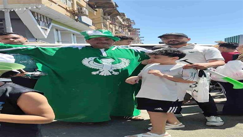جماهير المصري تساند فريقها