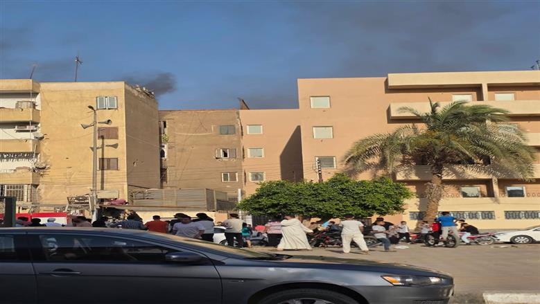 إصابة 8 أشخاص باختناق إثر اندلاع حريق بالتأمين الصحي في كيمان فارس بالفيوم