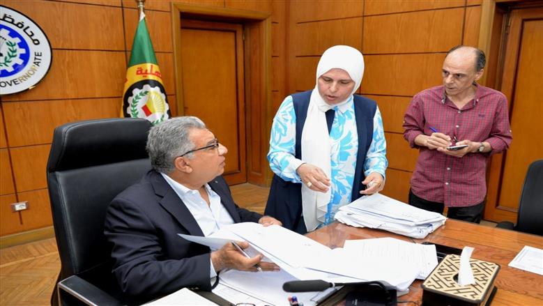 محافظ الدقهلية يعتمد الاحوزة العمرانية الجديدة