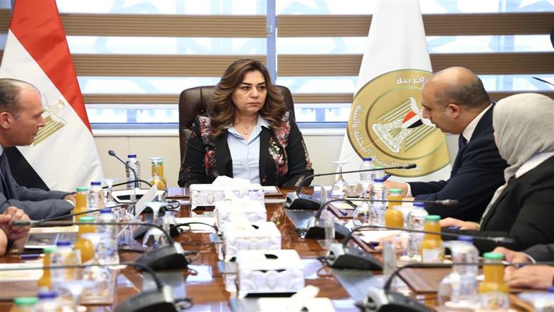 وزيرة التنمية المحلية تتابع الموقف التنفيذي بمشروع تحسين نوعية المياه بمصرف كيتشنر 