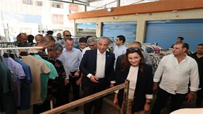 تسكين 93 بائعا كمرحلة أولى بسوق بولاق الحضاري للملابس الجاهزة بعد افتتاحه