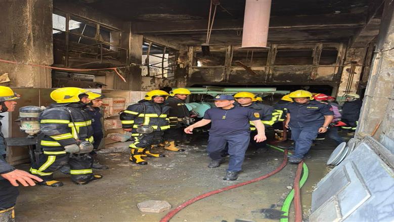 من قلب النيران إلى موكب الشهداء.. ملحمة رجال الحماية المدنية في حريق منشأة ناصر