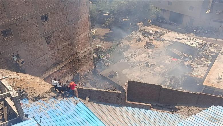 من قلب النيران إلى موكب الشهداء.. ملحمة رجال الحماية المدنية في حريق منشأة ناصر