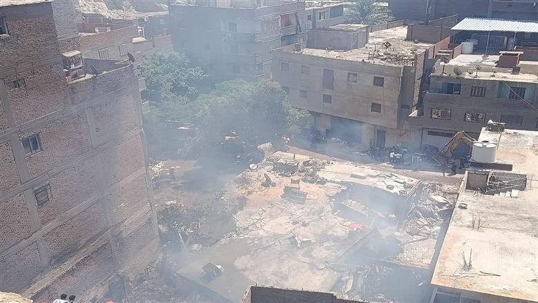 من قلب النيران إلى موكب الشهداء.. ملحمة رجال الحماية المدنية في حريق منشأة ناصر