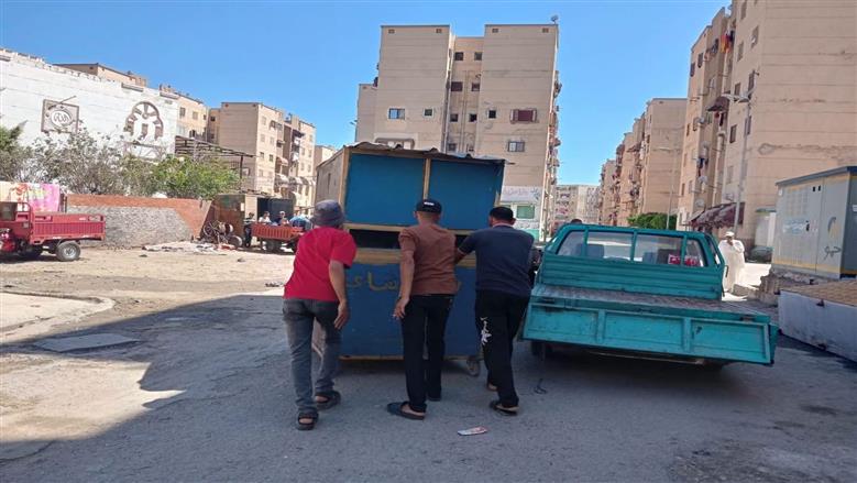 إزالة الإشغالات ببورسعيد