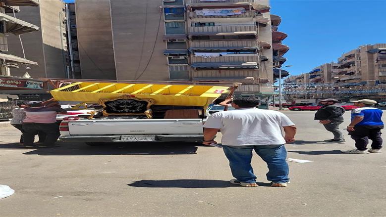 إزالة الإشغالات ببورسعيد