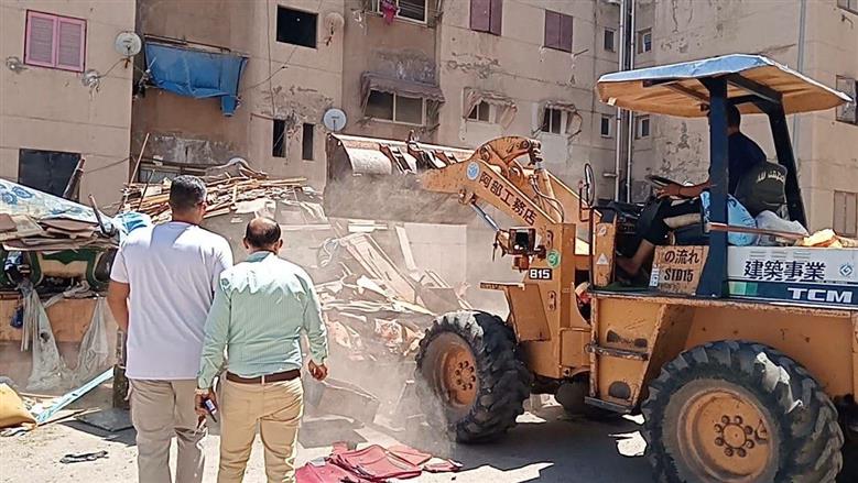 إزالة الإشغالات ببورسعيد