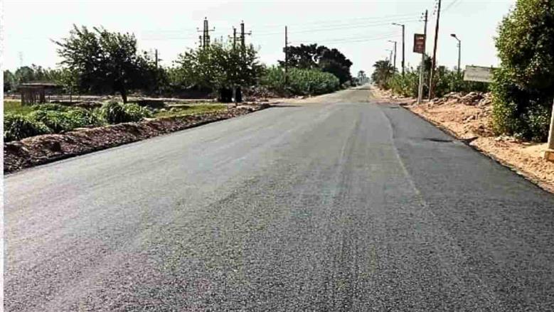 رصف وتطوير عدد من طرق وشوارع المنوفية ضمن الخطة الاستثمارية و«حياة كريمة»