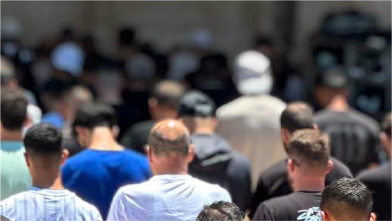 صلاة الجمعة بالمسجد الأقصى