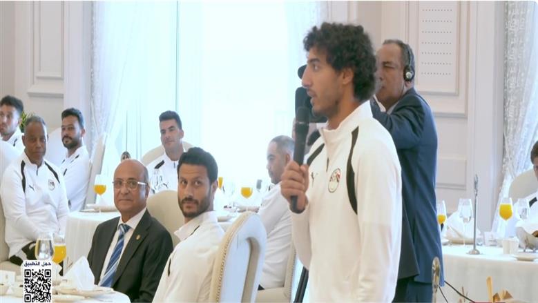 محمد هاني: لقاء الرئيس السيسي وتكريم المنتخب من أسعد لحظات حياتي