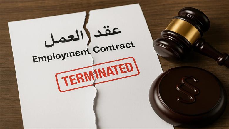 توقيع عقد العمل