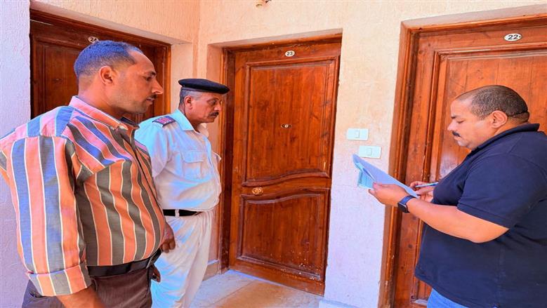حملات وحدات الإسكان الاجتماعي بقنا الجديدة