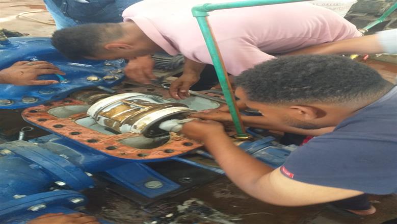 صيانة طلمبات العكرة بالتل وأبوصوير وفايد