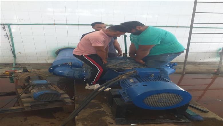 صيانة طلمبات العكرة بالتل وأبوصوير وفايد