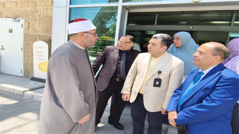 جولة مديرية التعليم فى مستشفى 57