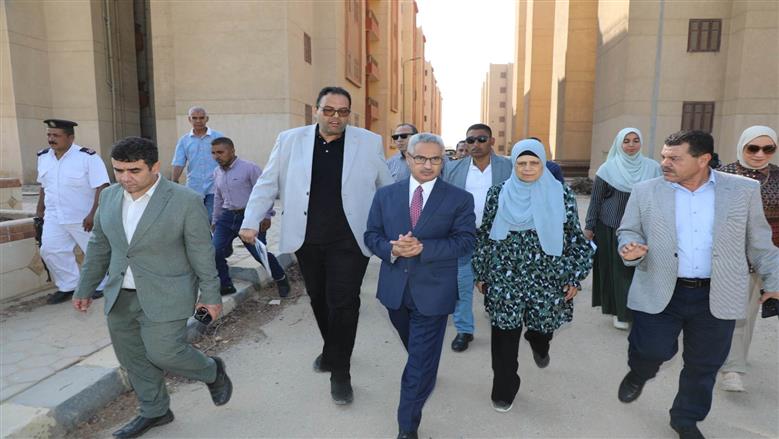 جانب من جولة محافظ بني سويف