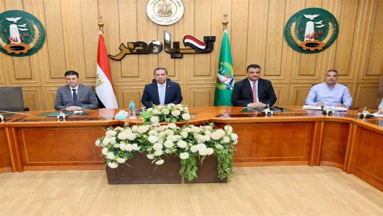 اجتماع محافظ المنوفية