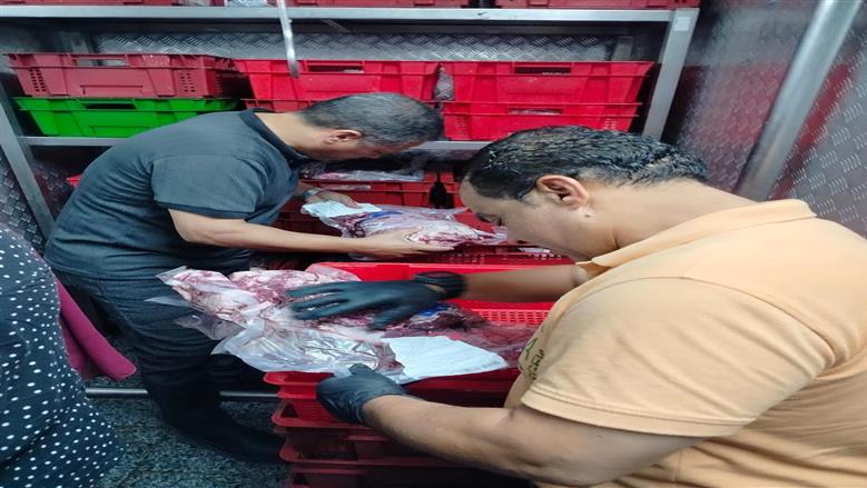 تحرير 13 محضرا تموينيا وضبط لحوم ودواجن غير صالحة للاستهلاك بالغربية