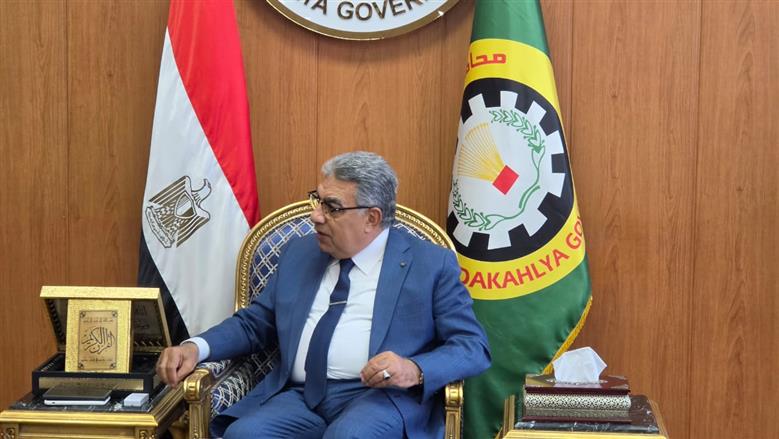 محافظ الدقهلية يستقبل إمام عاشور