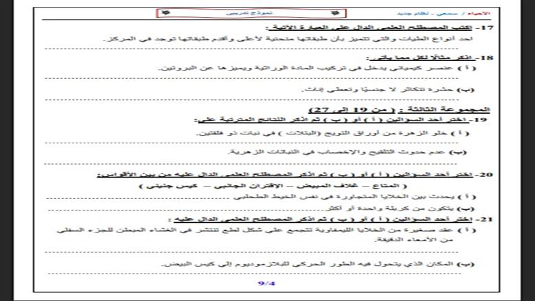 الأحياء