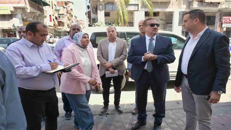 محافظ بورسعيد يتفقد مبانى لاعاده استغلالها