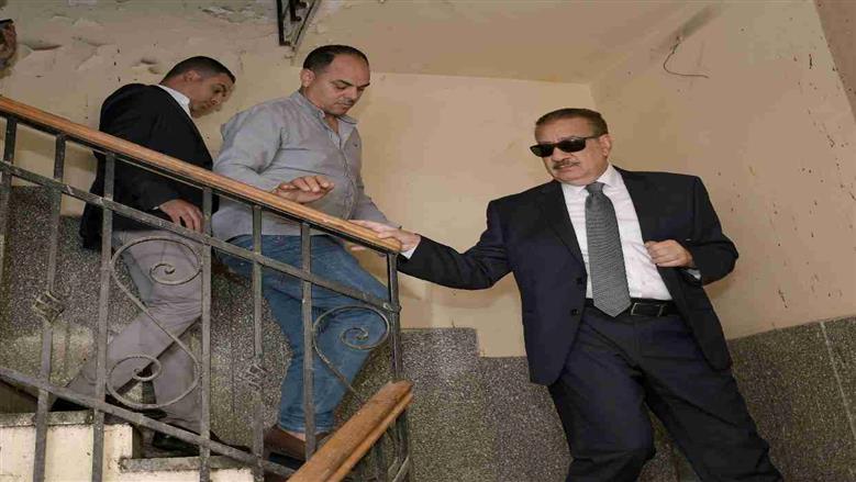 محافظ بورسعيد يتفقد مبانى لاعاده استغلالها