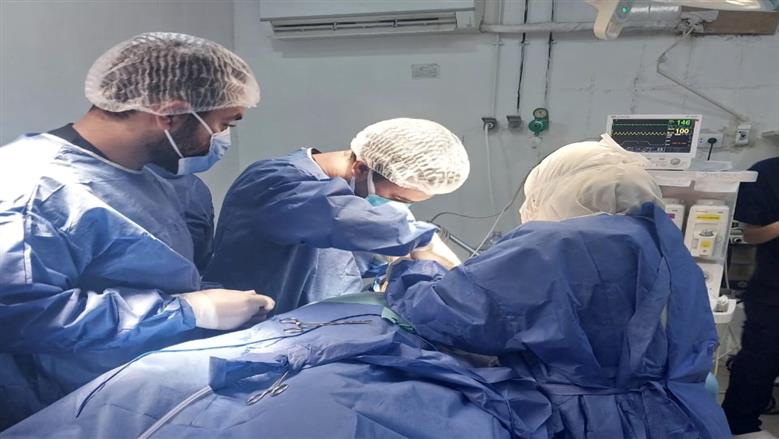 إنقاذ طفل وإعادة بناء فكه السفلي بمستشفى الشهداء بالمنوفية