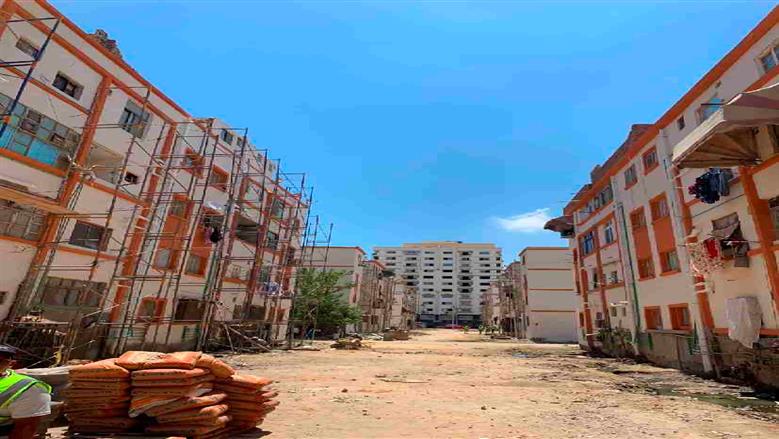 محافظ بورسعيد يتابع تطوير المنطقة الثالثة