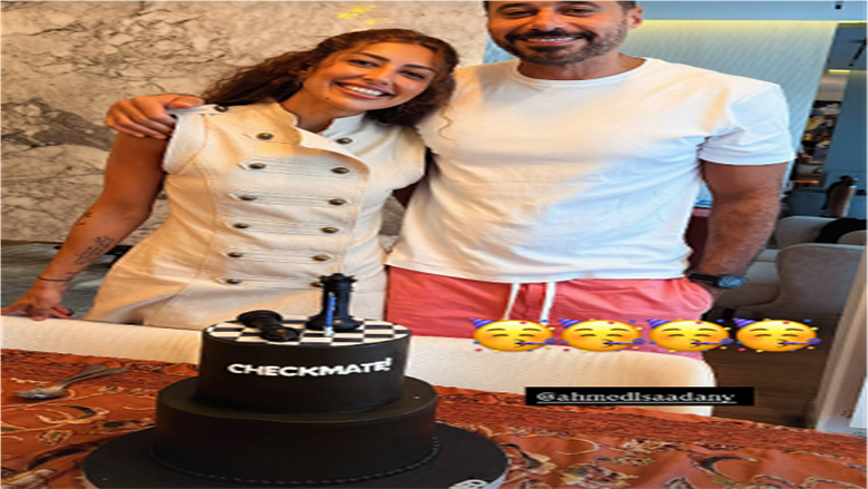 برسالة وصور رومانسية.. ميرنا الهلباوي تحتفل بعيد ميلاد زوجها أحمد السعدني