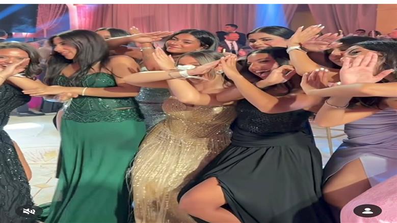 زفاف إبنة إبراهيم حسن