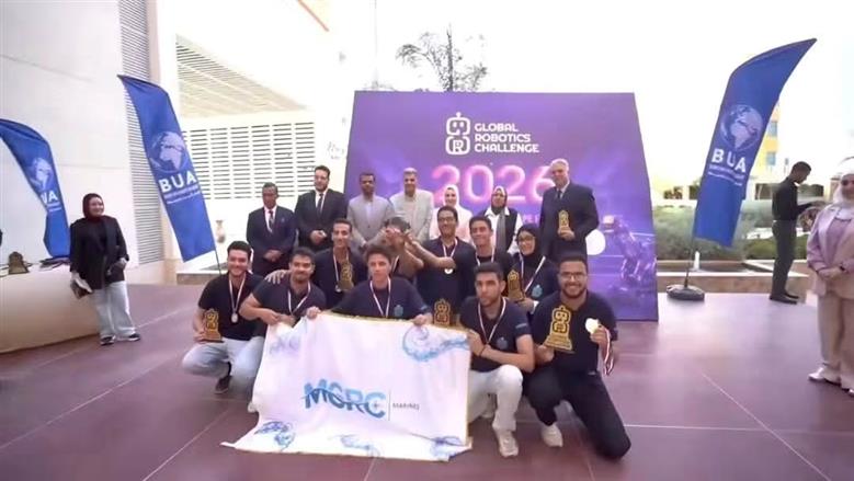 طلاب جامعة بنها الأهلية يحصدون المركز الأول في مسابقة Global Robotics Challenge للروبوتات ويتأهلون للمرحلة الدولية