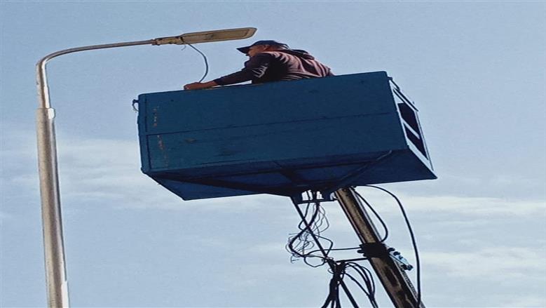 التصدي لسرقة الكهرباء ببورسعيد