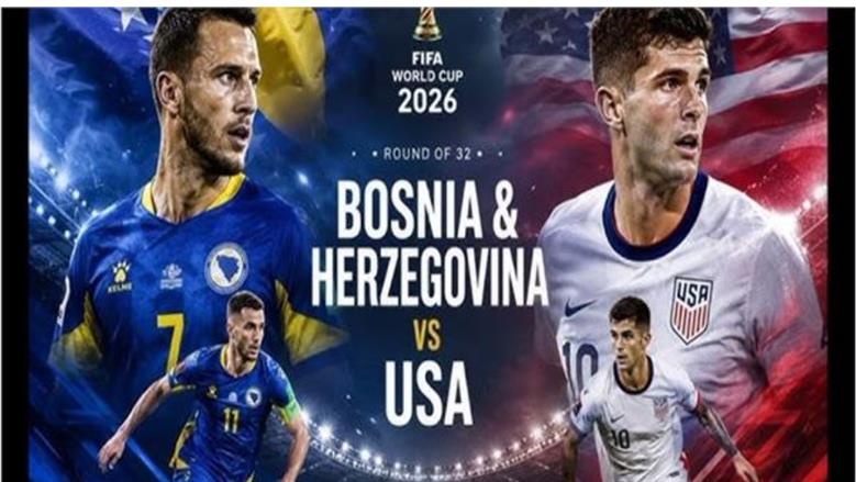 تردد القنوات المفتوحة الناقلة لمباراة البوسنة وأمريكا في كأس العالم 2026