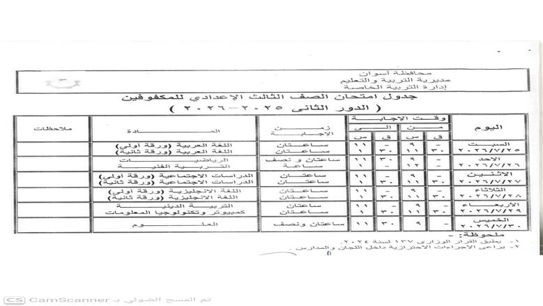 تعليم أسوان