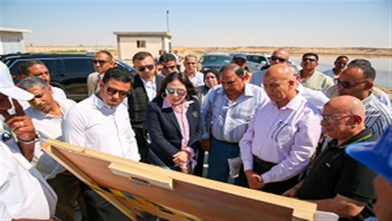 وزيرة الإسكان: متابعة مستمرة لكفاءة التشغيل بمحطة معالجة الصرف الصحي في مرسى مطروح