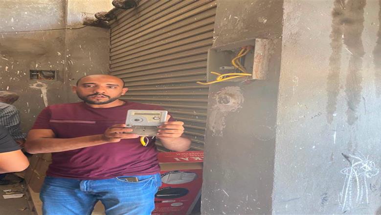 قطع المرافق عن مبانٍ لم يستكمل أصحابها إجراءات التصالح بحي السلام