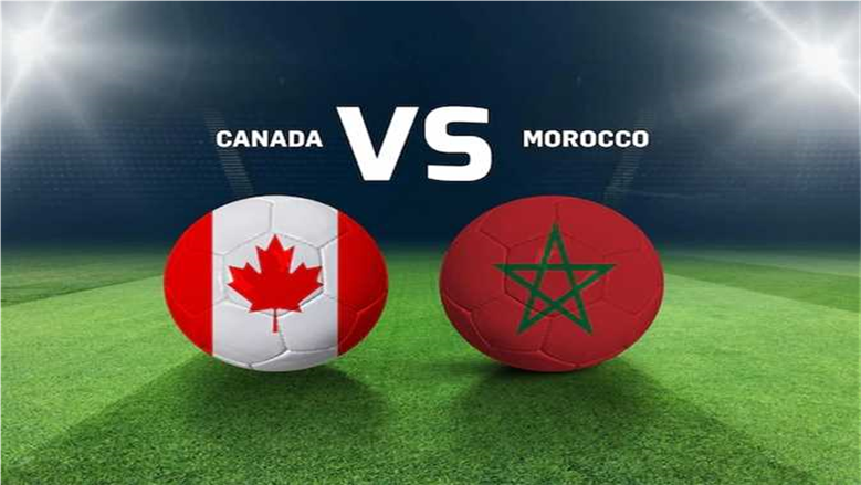 مباراة المغرب وكندا