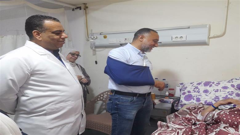 زيارة الصحة لمستشفى العريش
