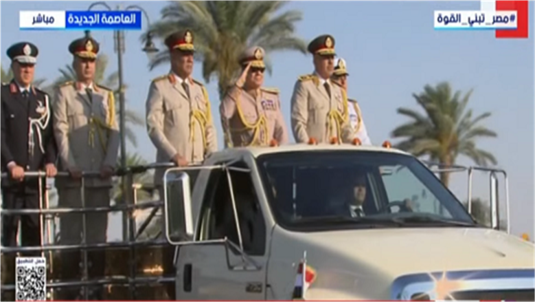 الرئيس السيسي يقوم بجولة تفقدية لمقر القيادة الاستراتيجية بالعاصمة الجديدة