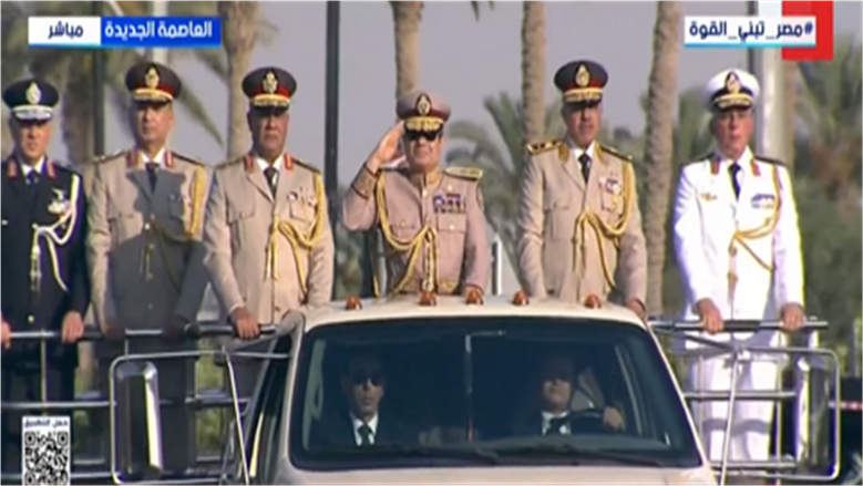 الرئيس السيسي يقوم بجولة تفقدية لمقر القيادة الاستراتيجية بالعاصمة الجديدة