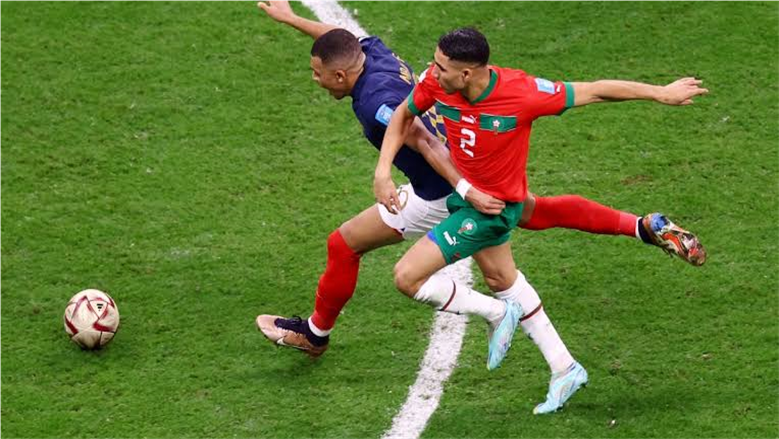 مباراة فرنسا والمغرب