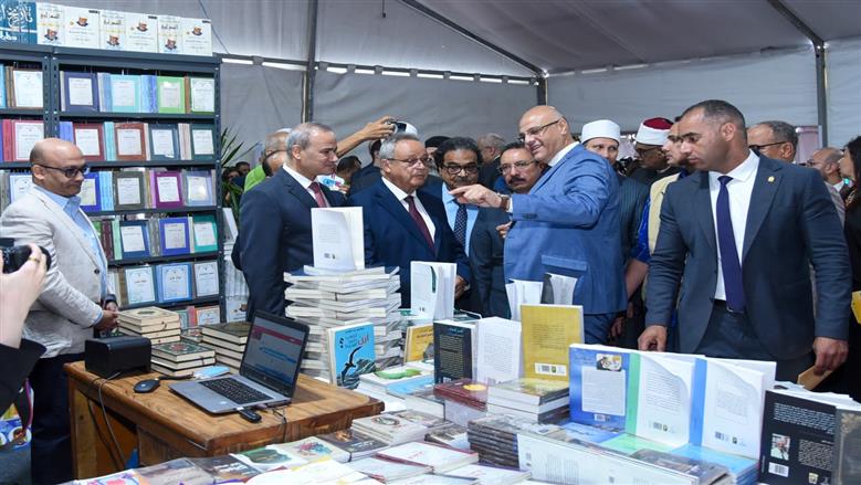 افتتاح معرض مكتبة الإسكندرية الدولي افتتاح معرض مكتبة الإسكندرية الدولي
