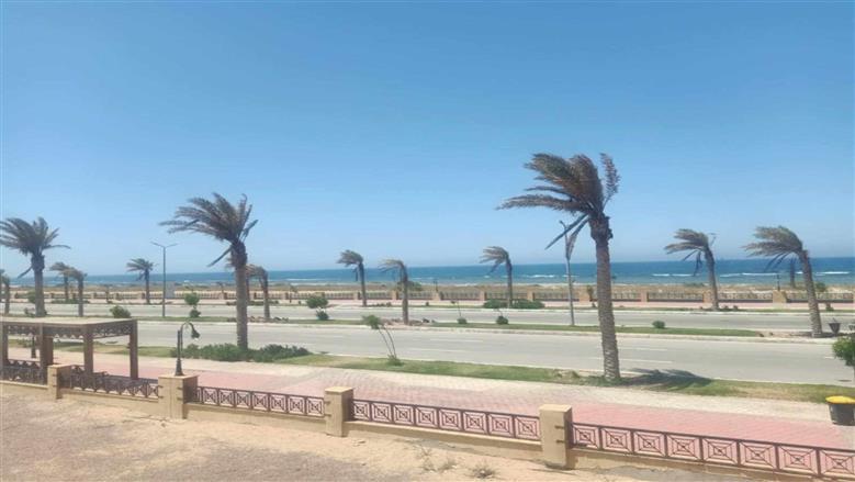 الأرصاد تحذر من نشاط الرياح على 5 شواطئ غدا.. وتوقعات بسقوط أمطار