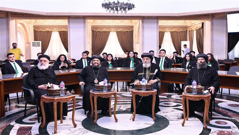 البابا تواضروس يثمن جهود مجلس الشباب السكندري ويشجع على تنفيذ مشروعاته