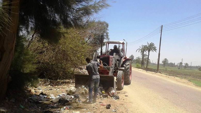 رفع 78 طن قمامة خلال يومي العيد في سوهاج