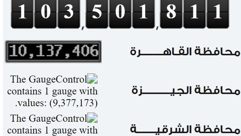 «الإحصاء»: زيادة عدد سكان مصر أكثر من نصف مليون نسمة خلال 4 أشهر