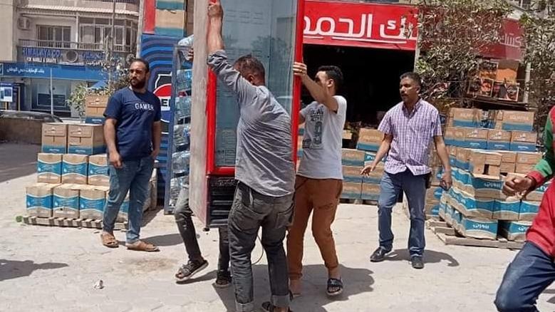 إزالة 19 كشكًا مخالفًا ضمن حملة مكبرة لإزالة التعديات في الإسماعيلية