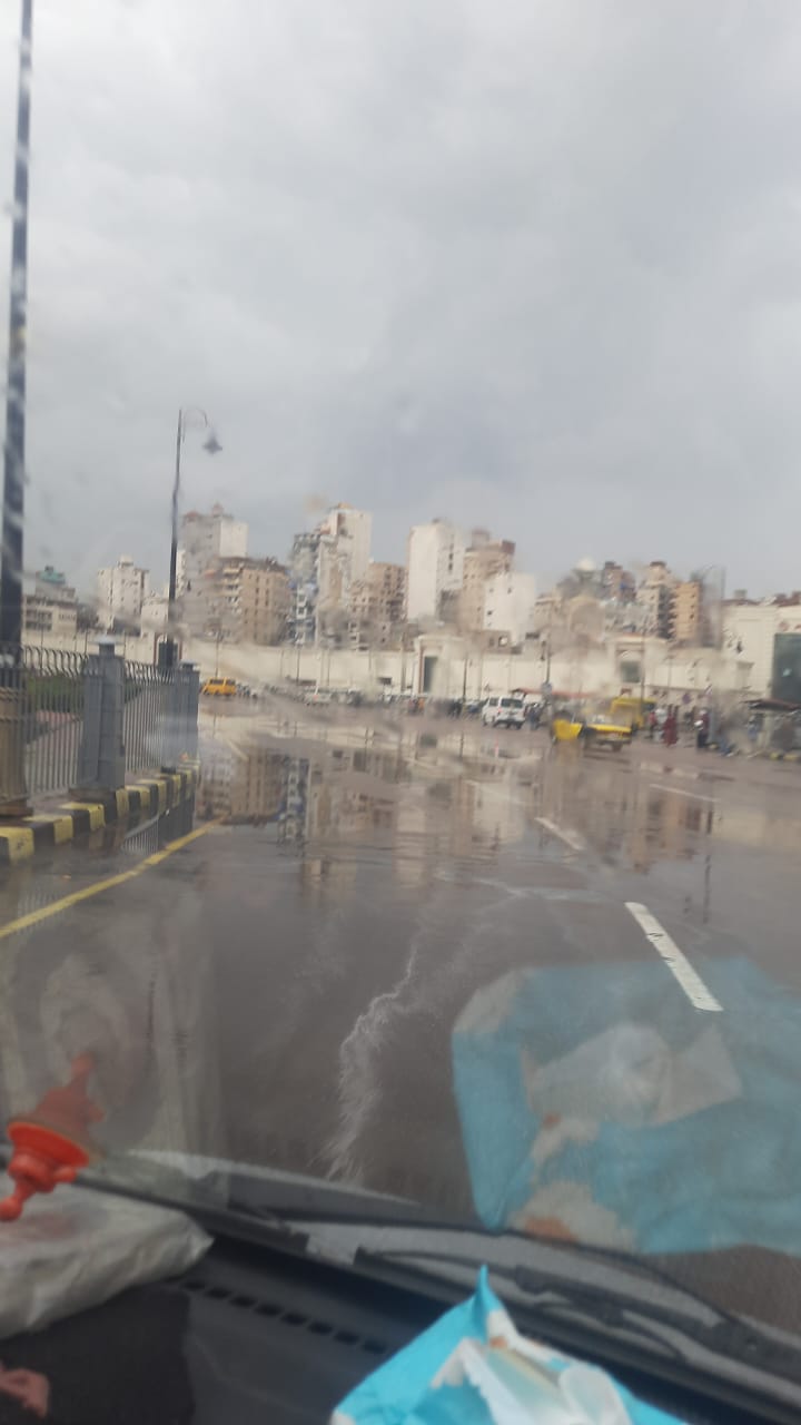 أمطار الإسكندرية