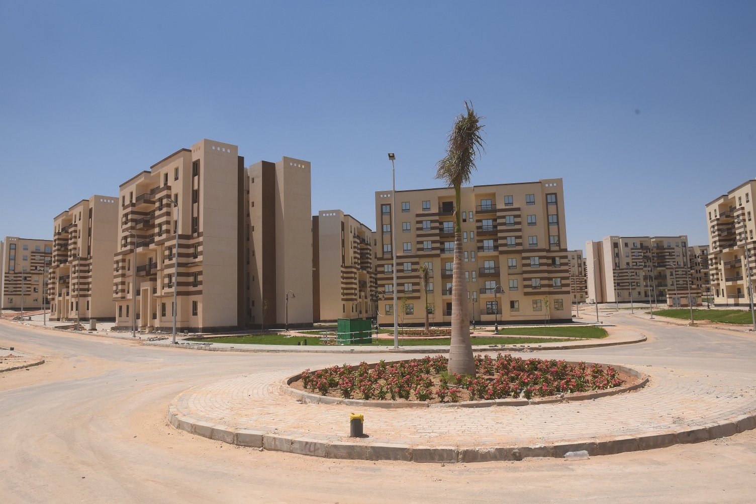 مشروع السكن البديل بمنطقة حدائق أكتوبر