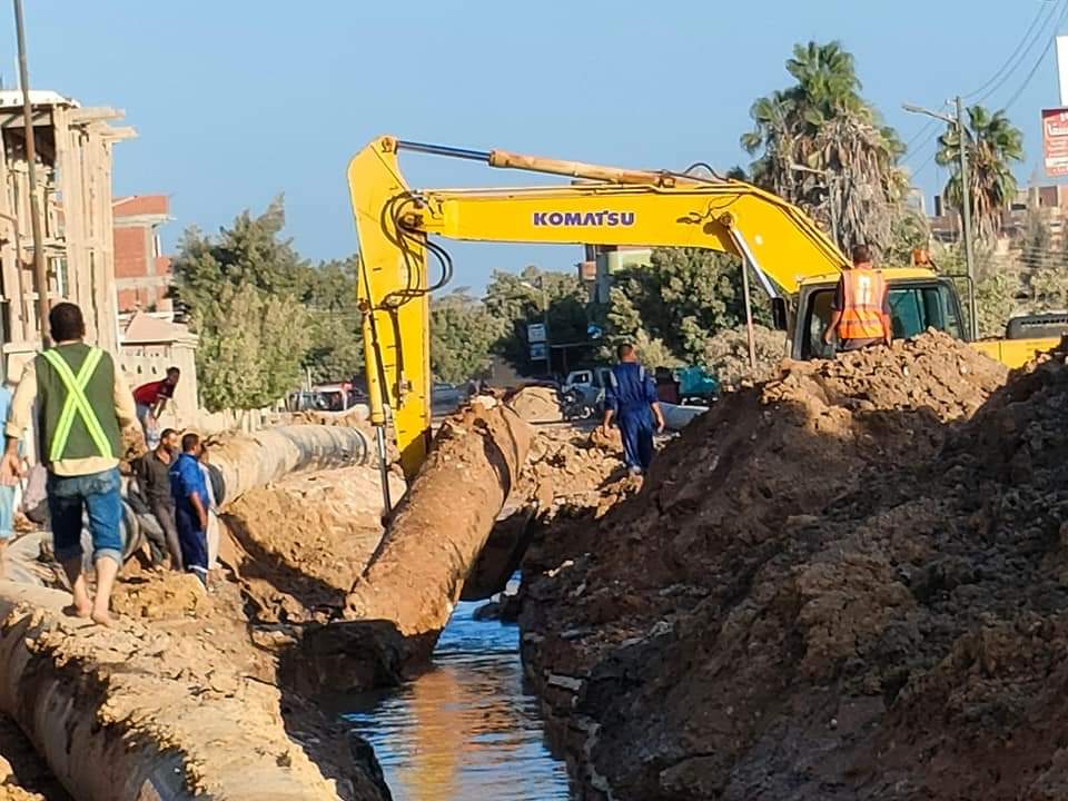 انقطاع المياه في الإسكندرية